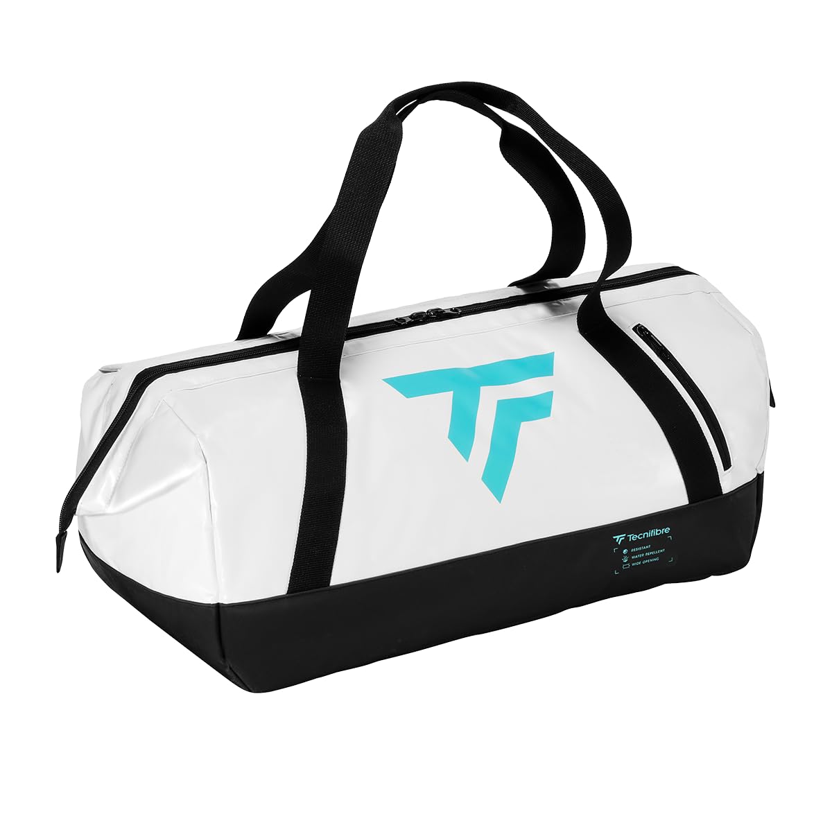 テクニファイバー Tecnifibre テニスバッグ・ケース  TOUR WHITE BLUE DUFFEL ツアーホワイト ブルー ダッフルバッグ TEMPO V2連動モデル 40TOUWBLDU Amazon.co.jp: テクニファイバー Tecnifibre テニスバッグ・ケース